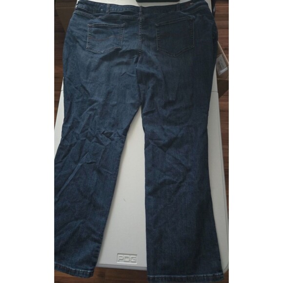 Lee Relaxed Fit Straight Leg Mid Rise‎ Jeans Blue Women’s Size 28 - Picture 4 of 9